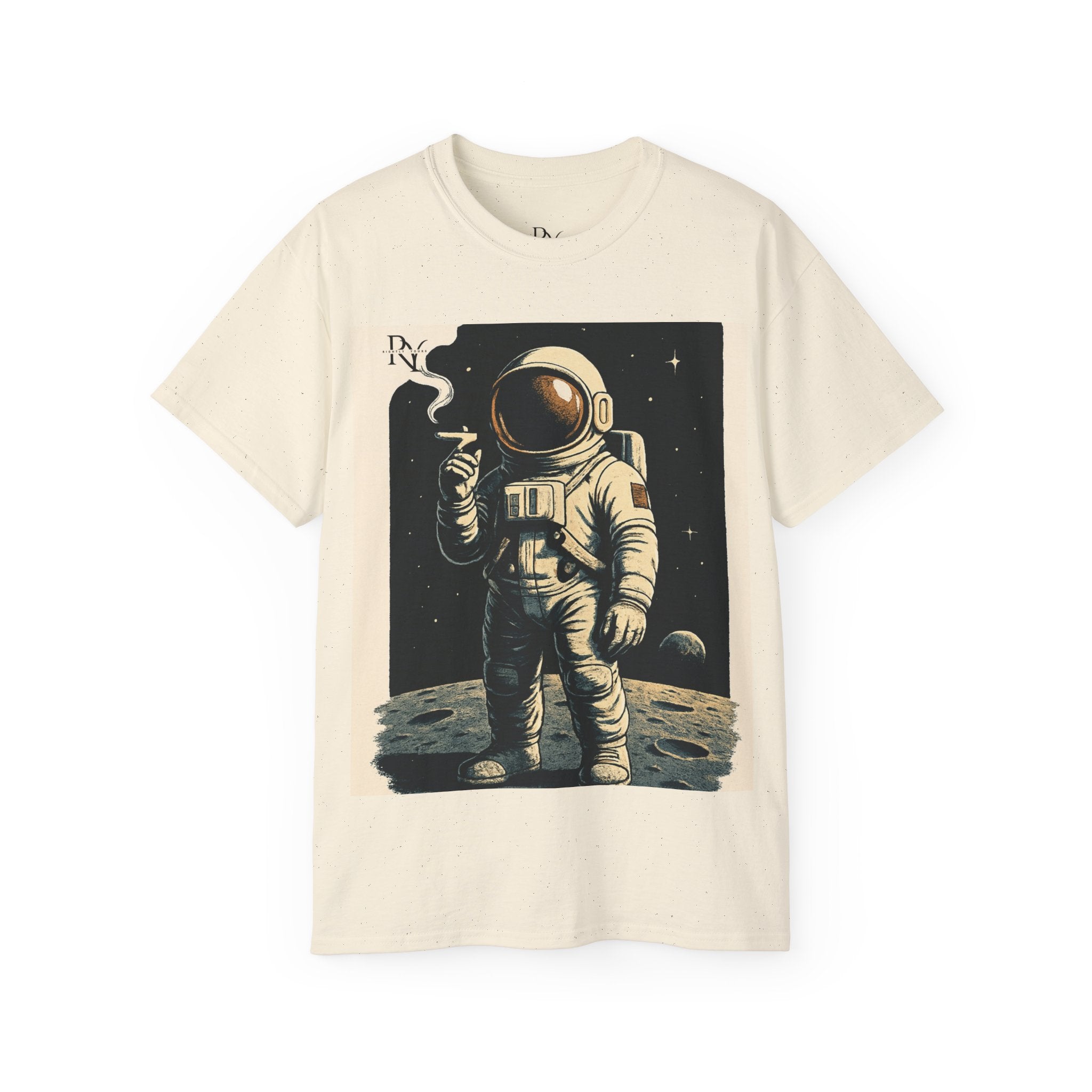 Astronaut Graphic Tee, Unisex Cotton T-Shirt, Space Lover Gift, Retro Astronaut Apparel, Casual Everyday Wear, Cool Graphic Tee