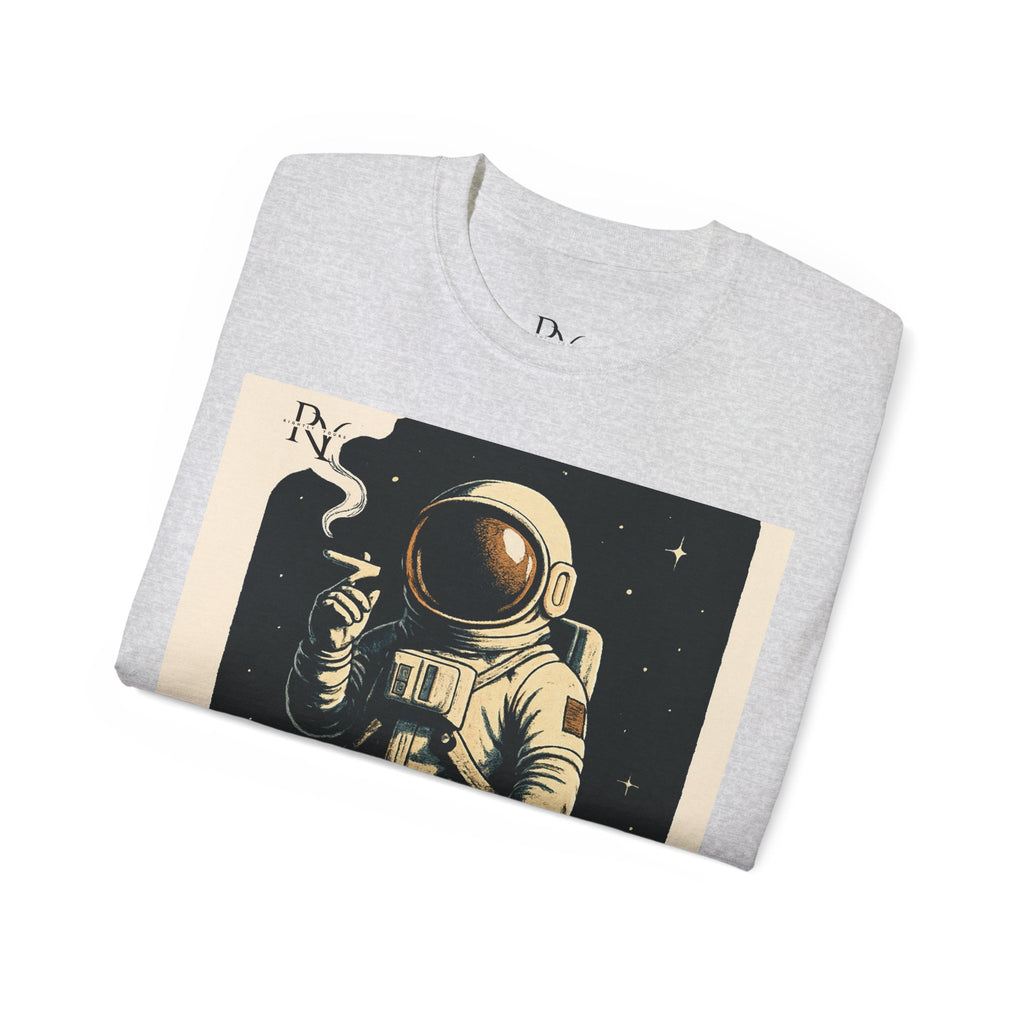 Astronaut Graphic Tee, Unisex Cotton T-Shirt, Space Lover Gift, Retro Astronaut Apparel, Casual Everyday Wear, Cool Graphic Tee