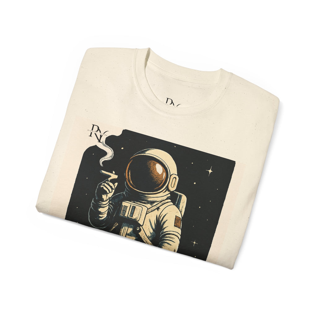 Astronaut Graphic Tee, Unisex Cotton T-Shirt, Space Lover Gift, Retro Astronaut Apparel, Casual Everyday Wear, Cool Graphic Tee