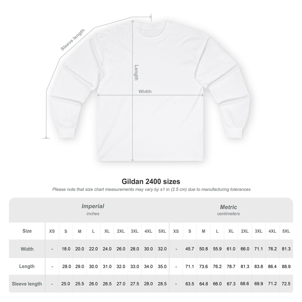 Empowerment Long Sleeve Tee | Unisex Tee for Inspirational Gifts, Motivational Wear, Casual Style, Team Spirit