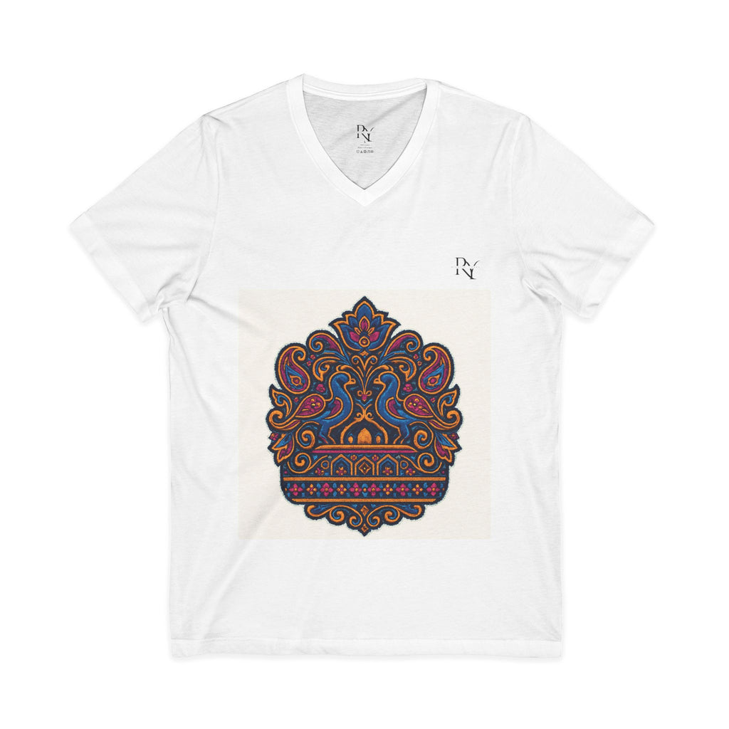 Ethnic V-Neck Tee