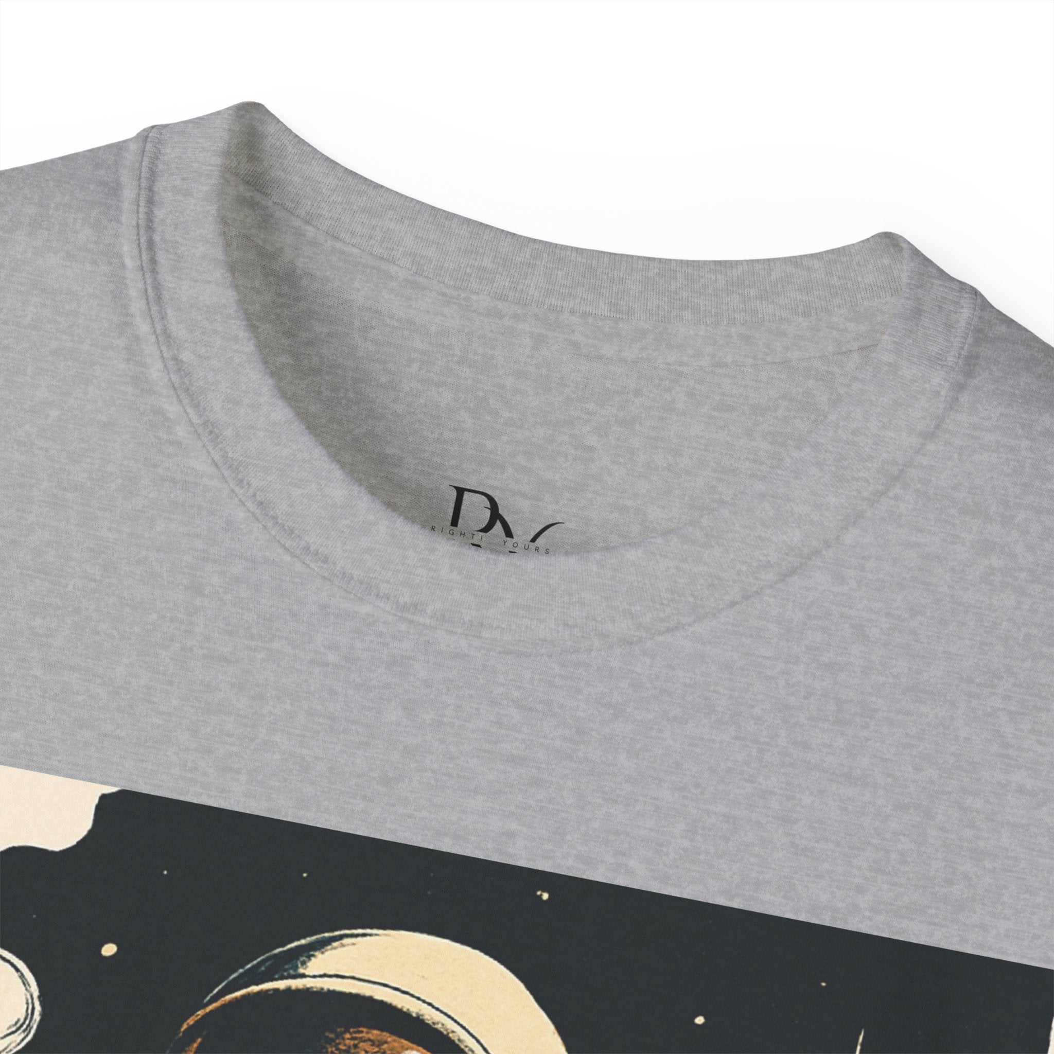 Astronaut Graphic Tee, Unisex Cotton T-Shirt, Space Lover Gift, Retro Astronaut Apparel, Casual Everyday Wear, Cool Graphic Tee